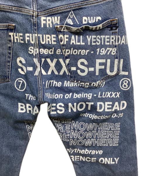 DIESEL（ディーゼル）DIESEL (ディーゼル) デニムパンツ インディゴ サイズ:81cm(32)の古着・服飾アイテム