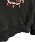中古・古着 KENZO (ケンゾー) TIGER LOGO HOODIE/タイガーロゴ刺繍フーディー ブラック サイズ:M：14000円