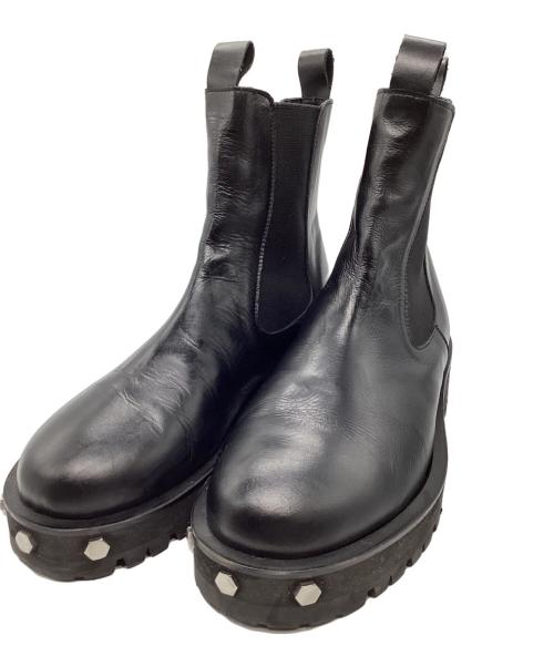 OUAT（オーユーエーティー）OUAT (オーユーエーティー) SPACE BOOTS ブラック サイズ:40の古着・服飾アイテム