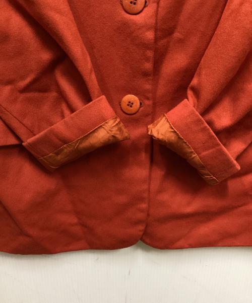 Burberry's（バーバリー）Burberry's (バーバリーズ) テーラードジャケット レッド サイズ:表記なし(実寸をご確認ください)の古着・服飾アイテム