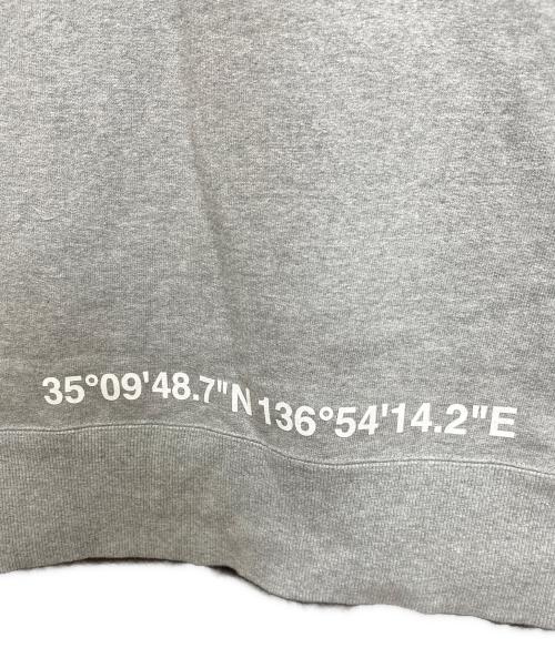 GOD SELECTION XXX（ゴッドセレクショントリプルエックス）GOD SELECTION XXX (ゴッドセレクショントリプルエックス) ロゴスウェット グレー サイズ:Lの古着・服飾アイテム