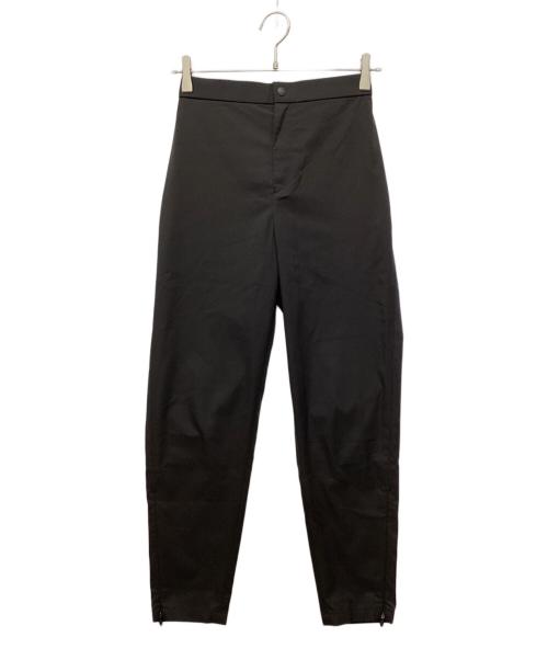 PLEATS PLEASE（プリーツプリーズ）PLEATS PLEASE (プリーツプリーズ) サイドスリットパンツ ブラック サイズ:3の古着・服飾アイテム