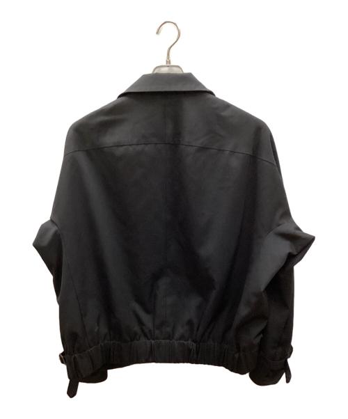 ATTACHMENT（アタッチメント）ATTACHMENT (アタッチメント) ウールギャバジンフライトジャケット ブラック サイズ:3の古着・服飾アイテム