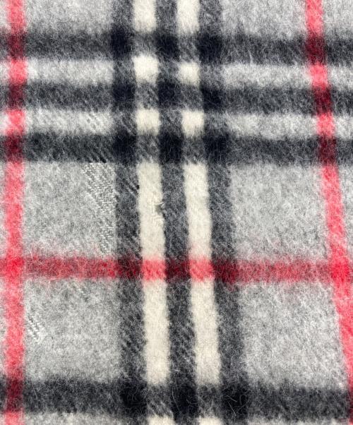 Burberry's（バーバリー）Burberry's (バーバリーズ) カシミヤマフラー グレーの古着・服飾アイテム