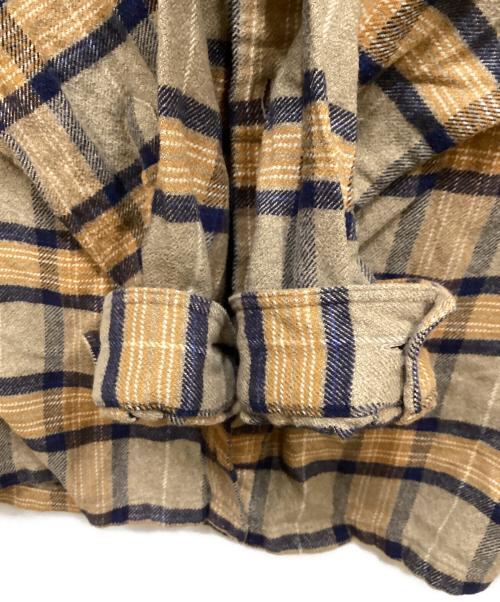Patagonia（パタゴニア）Patagonia (パタゴニア) フィヨルドフランネルシャツ ベージュ サイズ:Sの古着・服飾アイテム