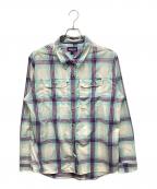 Patagoniaパタゴニア）の古着「サンストレッチシャツ」｜ブルー