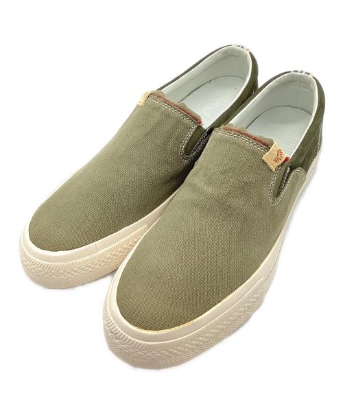VISVIM（ビズビム）VISVIM (ビズビム) SKAGWAY SLIP-ON グリーン サイズ:US9の古着・服飾アイテム
