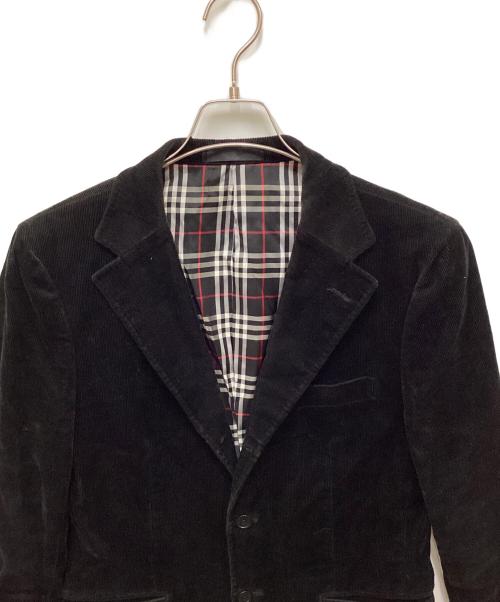 BURBERRY BLACK LABEL（バーバリーブラックレーベル）BURBERRY BLACK LABEL (バーバリーブラックレーベル) コーデュロイジャケット ブラック サイズ:Sの古着・服飾アイテム