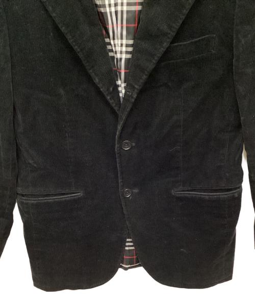 BURBERRY BLACK LABEL（バーバリーブラックレーベル）BURBERRY BLACK LABEL (バーバリーブラックレーベル) コーデュロイジャケット ブラック サイズ:Sの古着・服飾アイテム