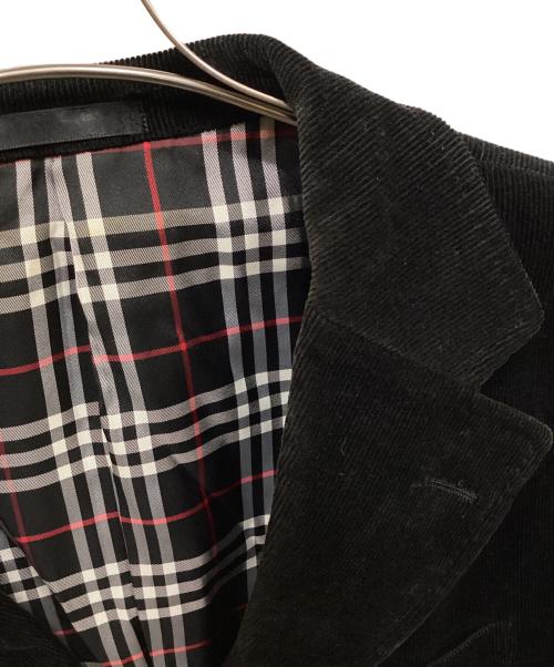 BURBERRY BLACK LABEL（バーバリーブラックレーベル）BURBERRY BLACK LABEL (バーバリーブラックレーベル) コーデュロイジャケット ブラック サイズ:Sの古着・服飾アイテム