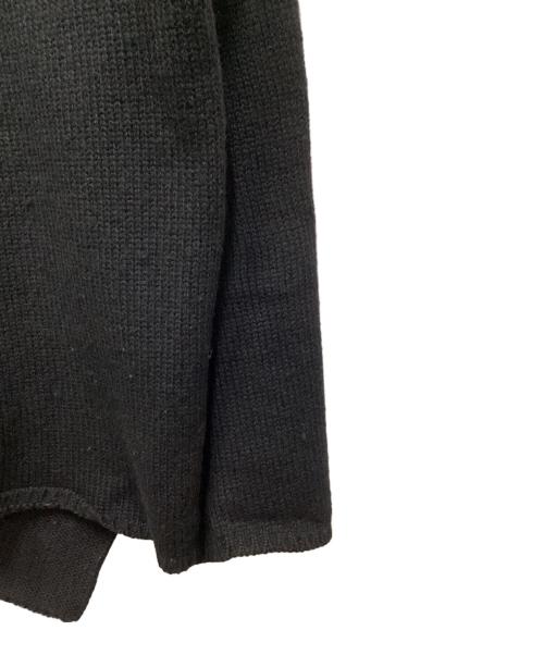 COMME des GARCONS SHIRT（コムデギャルソンシャツ）COMME des GARCONS SHIRT (コムデギャルソンシャツ) アシメニット ブラック サイズ:Sの古着・服飾アイテム