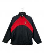 adidasアディダス）の古着「ナイロンジャケット」｜レッド