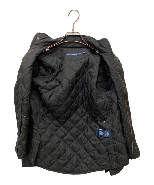RALPH LAUREN SPORT（ラルフローレン スポーツ）RALPH LAUREN SPORT (ラルフローレン スポーツ) エンブレムキルティングジャケット ブラック サイズ:Sの古着・服飾アイテム