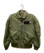 AVIREX×HONDAアヴィレックス×ホンダ）の古着「モーターサイクルジャケット」｜カーキ