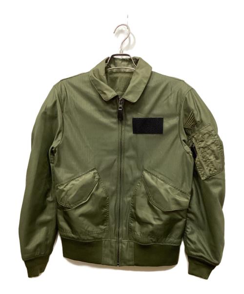 AVIREX（アヴィレックス）AVIREX (アヴィレックス) HONDA (ホンダ) モーターサイクルジャケット カーキ サイズ:Mの古着・服飾アイテム