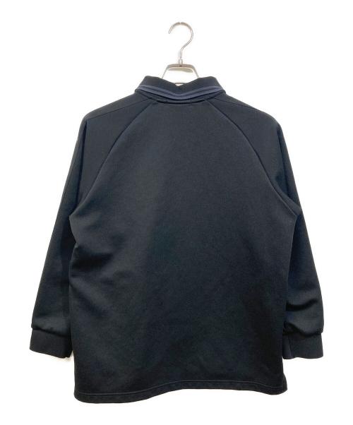 FRED PERRY（フレッドペリー）FRED PERRY (フレッドペリー) TRICOT L/S PIQUE SHIRT ブラック サイズ:Lの古着・服飾アイテム