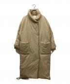 Sea Room lynnシールームリン）の古着「スタンドカラーコート」｜ベージュ