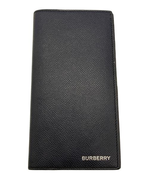 BURBERRY（バーバリー）BURBERRY (バーバリー) 長財布 ネイビーの古着・服飾アイテム