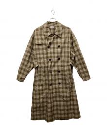 SOFTHYPHEN（ソフトハイフン）の古着「トレンチコート」｜ブラウン