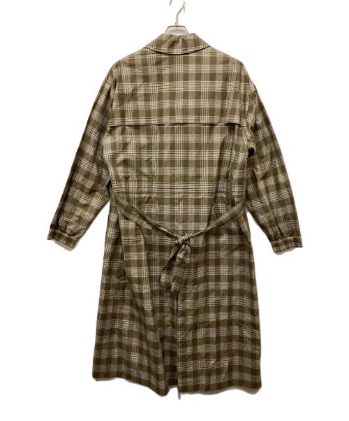 SOFTHYPHEN（ソフトハイフン）SOFTHYPHEN (ソフトハイフン) トレンチコート ブラウン サイズ:FREEの古着・服飾アイテム