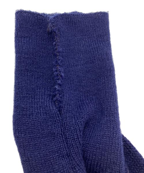 IZOD LACOSTE（アイゾッド ラコステ）IZOD LACOSTE (アイゾッド ラコステ) アクリルニットカーディガン ブルー サイズ:XLの古着・服飾アイテム