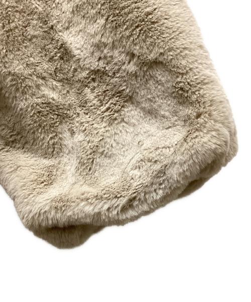 ANNE COQUINE（アンコキーヌ）ANNE COQUINE (アンコキーヌ) フェイクファージャケット ベージュ サイズ:L 未使用品の古着・服飾アイテム