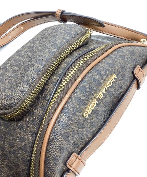 MICHAEL KORS（マイケル・コース）MICHAEL KORS (マイケルコース) ウエストポーチ エリン ブラウンの古着・服飾アイテム