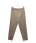 HOMME PLISSE ISSEY MIYAKE（オムプリッセ イッセイ ミヤケ）の古着「KERSEY PLEATS」｜ベージュ