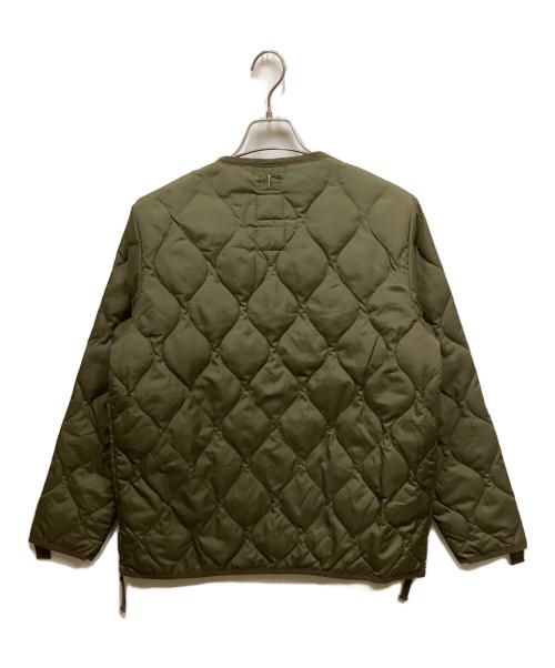 TAION（タイオン）TAION (タイオン) キルティングジャケット カーキ サイズ:XLの古着・服飾アイテム