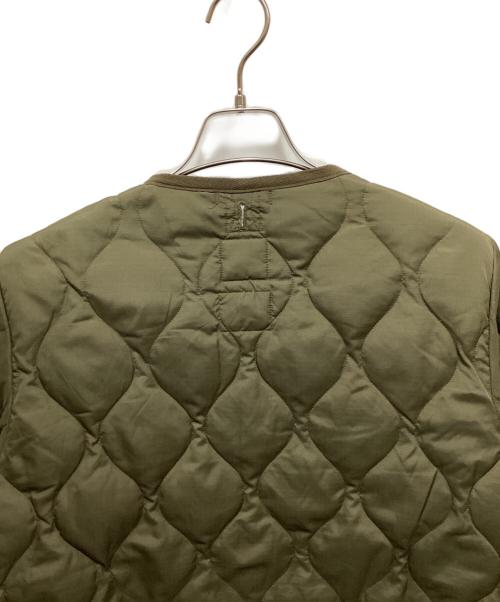 TAION（タイオン）TAION (タイオン) キルティングジャケット カーキ サイズ:XLの古着・服飾アイテム