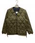 TAION（タイオン）の古着「キルティングジャケット」｜カーキ