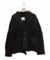 sacai（サカイ）の古着「Wool Knit Cardigan/ウールニットカーディガン」｜ブラック