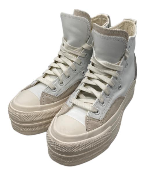 CONVERSE ADDICT（コンバース アディクト）CONVERSE ADDICT (コンバース アディクト) ROKH HI(ロクハイ) ホワイト サイズ:25の古着・服飾アイテム