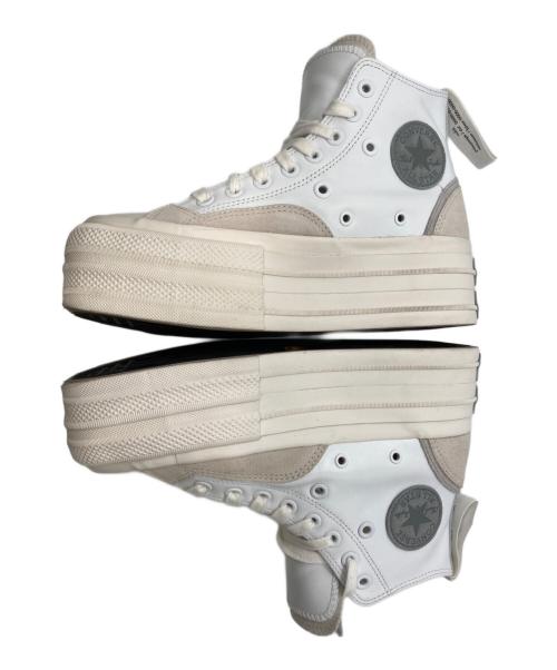 CONVERSE ADDICT（コンバース アディクト）CONVERSE ADDICT (コンバース アディクト) ROKH HI(ロクハイ) ホワイト サイズ:25の古着・服飾アイテム