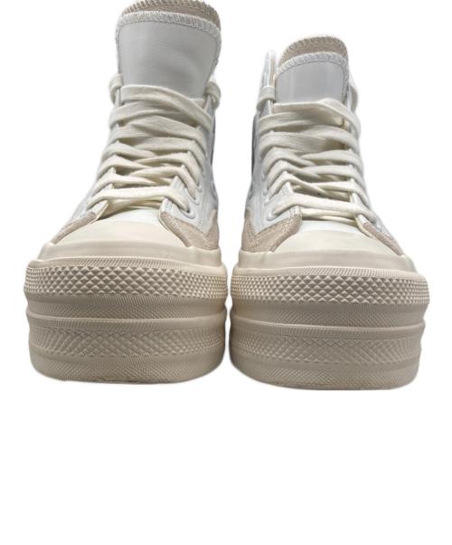 CONVERSE ADDICT（コンバース アディクト）CONVERSE ADDICT (コンバース アディクト) ROKH HI(ロクハイ) ホワイト サイズ:25の古着・服飾アイテム