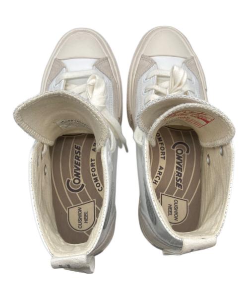 CONVERSE ADDICT（コンバース アディクト）CONVERSE ADDICT (コンバース アディクト) ROKH HI(ロクハイ) ホワイト サイズ:25の古着・服飾アイテム