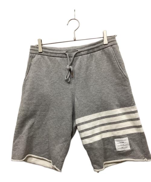 Thom Browne（トムブラウン）Thom Browne (トムブラウン) 4BARスウェットハーフパンツ グレー サイズ:1の古着・服飾アイテム