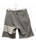 Thom Browne (トムブラウン) 4BARスウェットハーフパンツ グレー サイズ:1：15000円