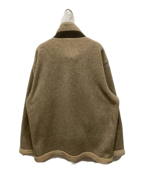 L.L.Bean（エルエルビーン）L.L.Bean (エルエルビーン) エルボーパッチフリースジャケット ベージュ サイズ:Lの古着・服飾アイテム