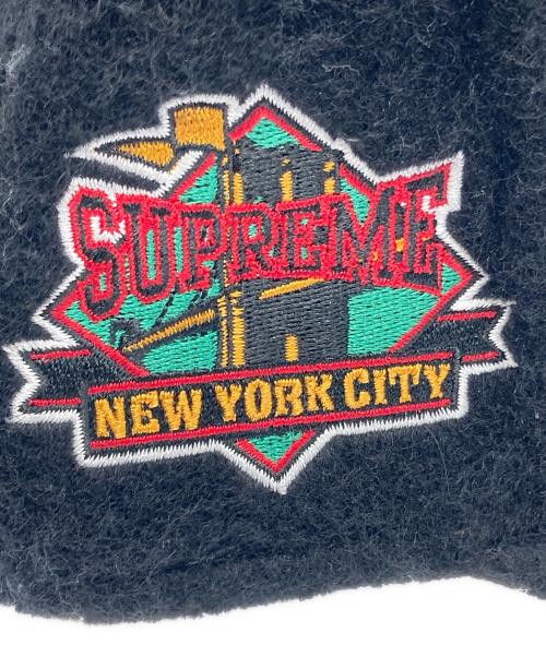 SUPREME（シュプリーム）SUPREME (シュプリーム) New Era (ニューエラ) Brushed Wool Box Logo/ボックスロゴキャップ ブラック サイズ:7 1/2の古着・服飾アイテム