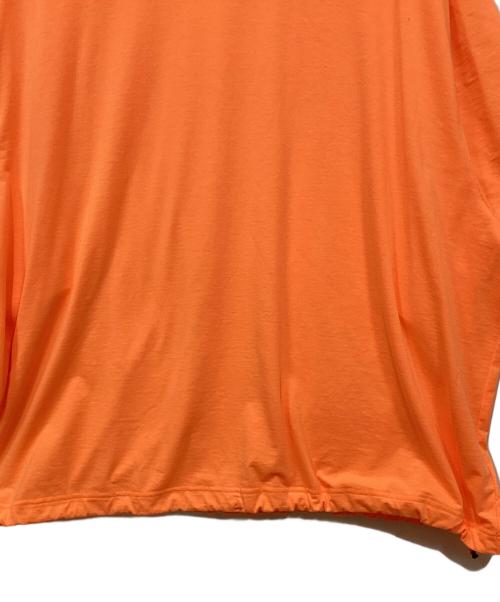 is-ness（イズネス）is-ness (イズネス) BALLOON T-SHIRTS/バルーンtシャツ オレンジ サイズ:Lの古着・服飾アイテム