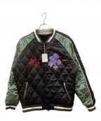 RATTLE TRAPラトルトラップ）の古着「スカジャン」｜ブラック