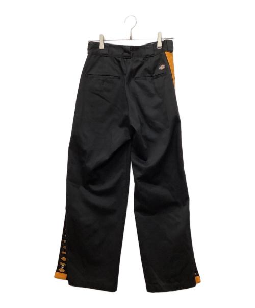 Dickies（ディッキーズ）Dickies (ディッキーズ) myne (マイン) side line snap wide pant/サイドラインスナップワイドパンツ ブラック サイズ:Sの古着・服飾アイテム