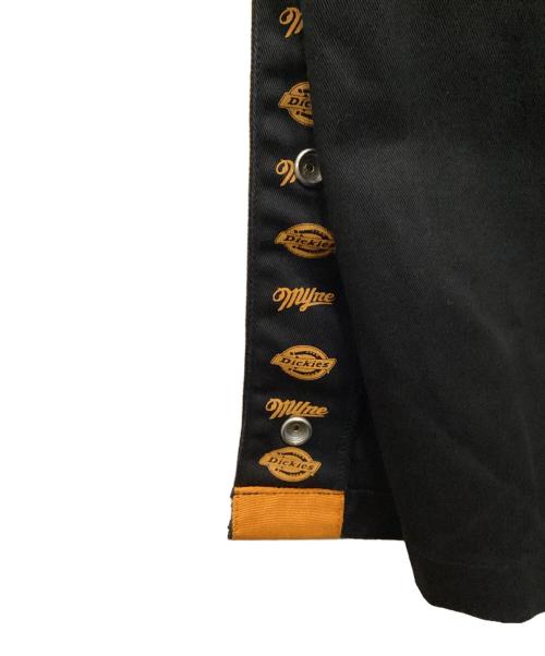 Dickies（ディッキーズ）Dickies (ディッキーズ) myne (マイン) side line snap wide pant/サイドラインスナップワイドパンツ ブラック サイズ:Sの古着・服飾アイテム