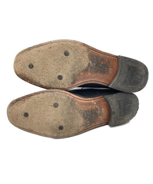 SCOTCH GRAIN（スコッチグレイン）SCOTCH GRAIN (スコッチグレイン) ストレートチップレザーシューズ ブラック サイズ:27cmの古着・服飾アイテム