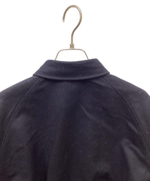 THE RERACS（ザ リラクス）THE RERACS (ザ リラクス) CPO Super Short Blouse Shirt/CPOスーパーショートブラウスシャツ ネイビー サイズ:38の古着・服飾アイテム