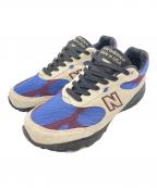 NEW BALANCE×Aime Leon Doreニューバランス×エメ レオン ドレ）の古着「ニューバランス993トープ スニーカー」｜ベージュ