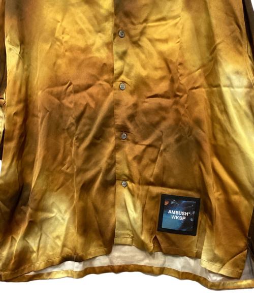 AMBUSH（アンブッシュ）AMBUSH (アンブッシュ) BOWLING SHIRT/ボーリングシャツ イエロー サイズ:Lの古着・服飾アイテム