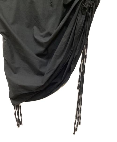 BASERANGE（ベースレンジ）BASERANGE (ベースレンジ) PICTORIAL STRAP SKIRT/Pictorial ストラップ スカート ブラック サイズ:Sの古着・服飾アイテム