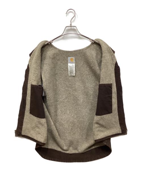 CarHartt（カーハート）CarHartt (カーハート) ダック ワークベスト ブラウン サイズ:Lの古着・服飾アイテム